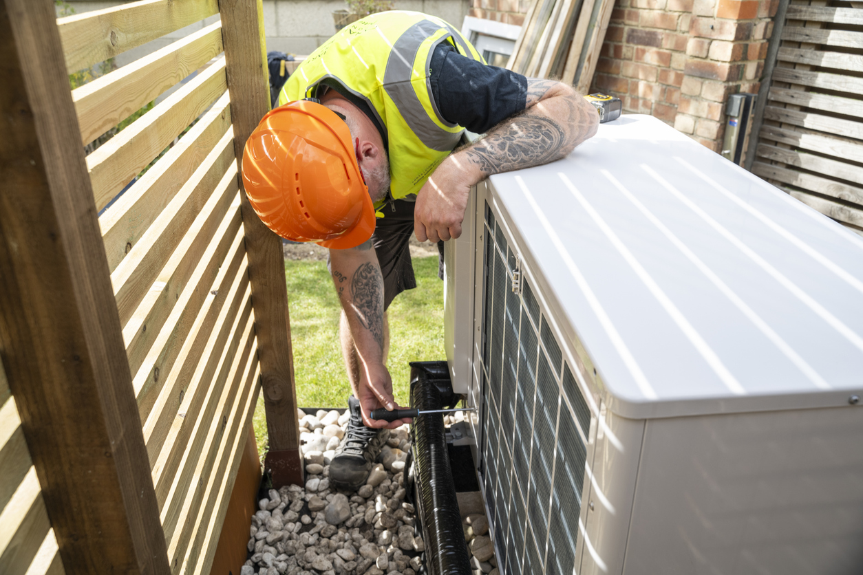 Heat pump replacement in Carmel