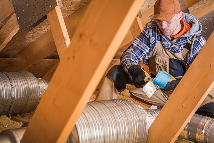 HVAC duct work